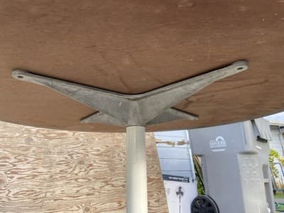 Eames Herman Miller MCM Aluminum Group Table Contract Base 36” Round - Thumbnail 6