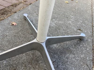 Eames Herman Miller MCM Aluminum Group Table Contract Base 36” Round - Thumbnail 17