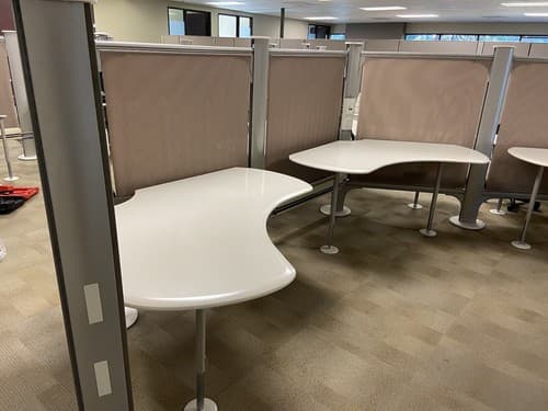 Vintage Herman Miller Resolve Workstation Cubicles Set Of 12 Office Desk - Thumbnail 4