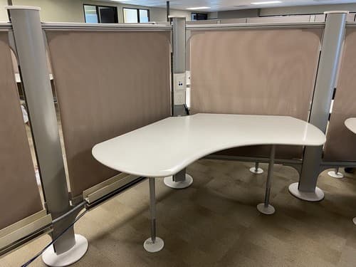 Vintage Herman Miller Resolve Workstation Cubicles Set Of 12 Office Desk - Thumbnail 3