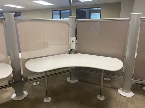 Vintage Herman Miller Resolve Workstation Cubicles Set Of 12 Office Desk - Thumbnail 10