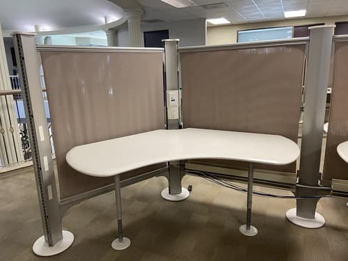 Vintage Herman Miller Resolve Workstation Cubicles Set Of 12 Office Desk - Thumbnail 17