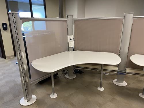 Vintage Herman Miller Resolve Workstation Cubicles Set Of 12 Office Desk - Thumbnail 16