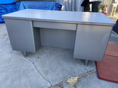 Vintage Steelcase Tanker Desk - Thumbnail 8