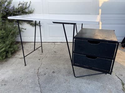 1950’s Floating Desk By D.R Bates & Jackson Gregory Jr. For Vista Of California - Thumbnail 5