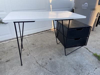 1950’s Floating Desk By D.R Bates & Jackson Gregory Jr. For Vista Of California - Thumbnail 8