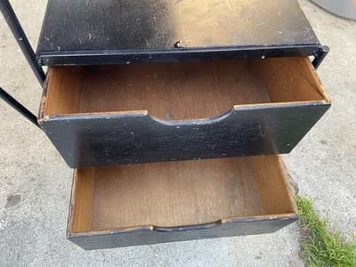 1950’s Floating Desk By D.R Bates & Jackson Gregory Jr. For Vista Of California - Thumbnail 14