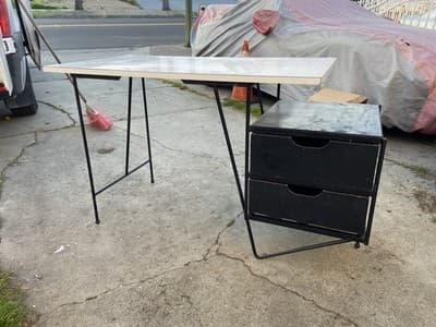 1950’s Floating Desk By D.R Bates & Jackson Gregory Jr. For Vista Of California - Thumbnail 23