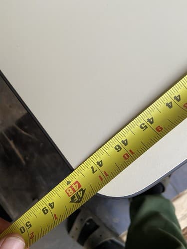 Herman Miller George Nelson Action Office Alum Group Table. 47”L x 23"W x 24.5"H - Thumbnail 4