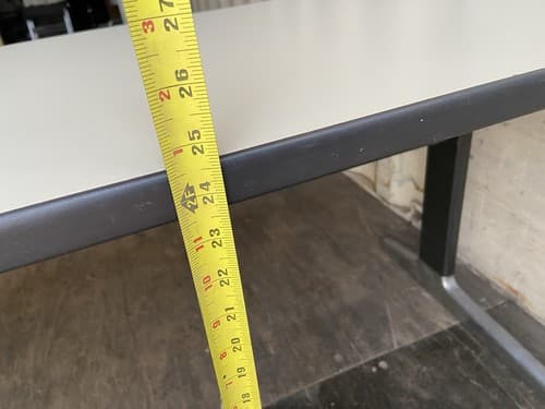 Herman Miller George Nelson Action Office Alum Group Table. 47”L x 23"W x 24.5"H - Thumbnail 6