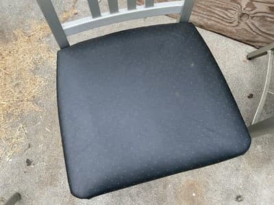 Rare Set of 5 Vintage  1960’s Emeco Aluminum Navy Chairs  Needs Upholstery Foam - Thumbnail 4