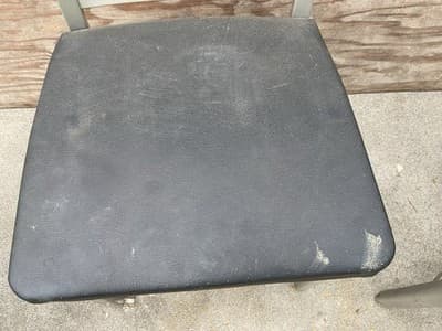 Rare Set of 5 Vintage  1960’s Emeco Aluminum Navy Chairs  Needs Upholstery Foam - Thumbnail 9