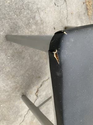 Rare Set of 5 Vintage  1960’s Emeco Aluminum Navy Chairs  Needs Upholstery Foam - Thumbnail 14