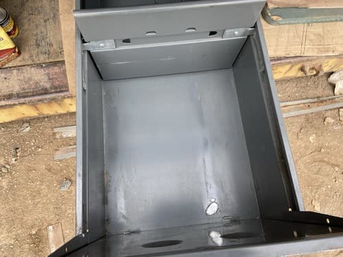 Vintage Mid Century Modern Metal Tanker Desk - Thumbnail 7