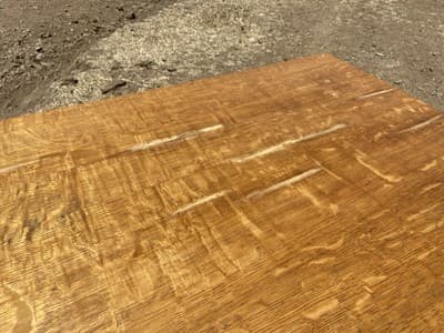 Vintage Mid-Century Modern Shaw Walker Tanker Desk With Oak Top Needs Restoratio - Thumbnail 9