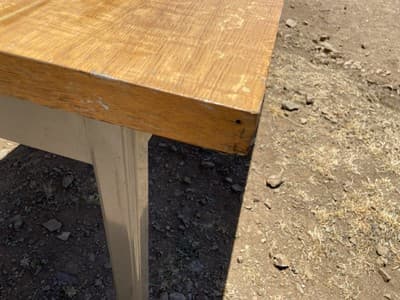 Vintage Mid-Century Modern Shaw Walker Tanker Desk With Oak Top Needs Restoratio - Thumbnail 6