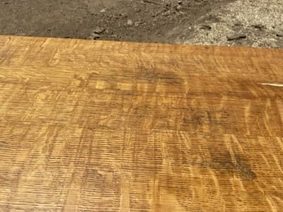 Vintage Mid-Century Modern Shaw Walker Tanker Desk With Oak Top Needs Restoratio - Thumbnail 8