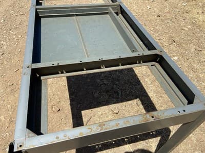 Vintage Mid-Century Modern Shaw Walker Tanker Desk With Oak Top Needs Restoratio - Thumbnail 14