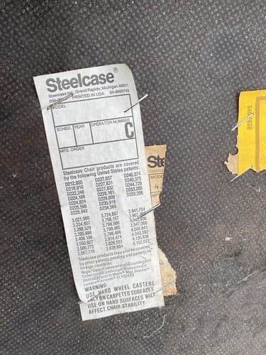 Vintage Mid Century Modern STEELCASE CANTILEVER Chrome Chairs Set of 5 - Thumbnail 3