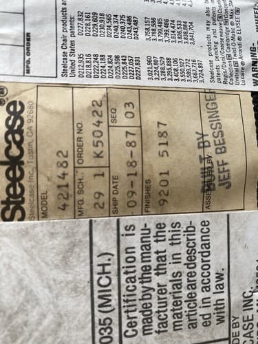 Vintage Mid Century Modern STEELCASE CANTILEVER Chrome Chairs Set of 5 - Thumbnail 4