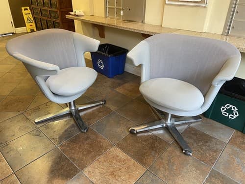 Steelcase i2i Collaborative Ergonomic Pair  Swivel Lounge Chairs - Thumbnail 12