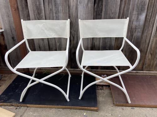 Pair of Brown Jordan Patio Lounge Chairs Mid Century Modern Outdoor Patio - Image 1