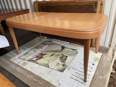 Heywood Wakefield Mid Century Dining Table - Thumbnail 3