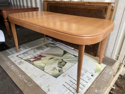 Heywood Wakefield Mid Century Dining Table - Thumbnail 14