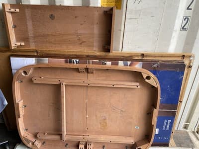 Heywood Wakefield Mid Century Dining Table - Thumbnail 18