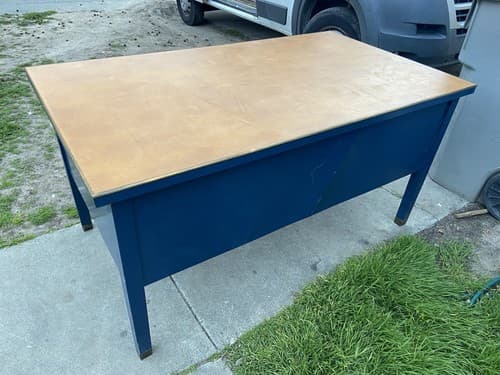 Antique Roll Top Desk - Thumbnail 6