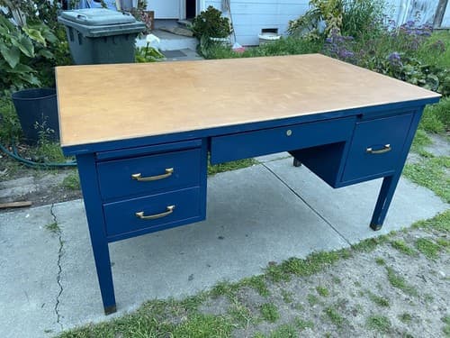 Antique Roll Top Desk - Thumbnail 7