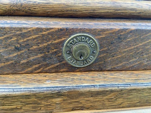 Antique Roll Top Desk - Thumbnail 12