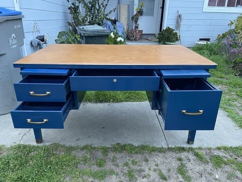 Antique Roll Top Desk - Thumbnail 18