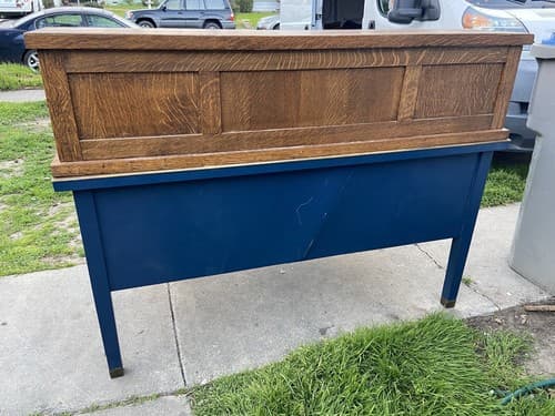 Antique Roll Top Desk - Thumbnail 17