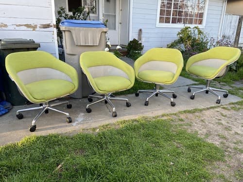 Contemporary Scott Wilson for Coalesse SW_1 Swivel Conference Chairs - Set of 4 - Thumbnail 6