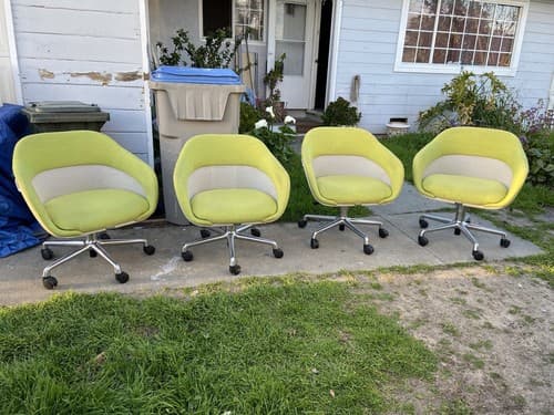 Contemporary Scott Wilson for Coalesse SW_1 Swivel Conference Chairs - Set of 4 - Image 1