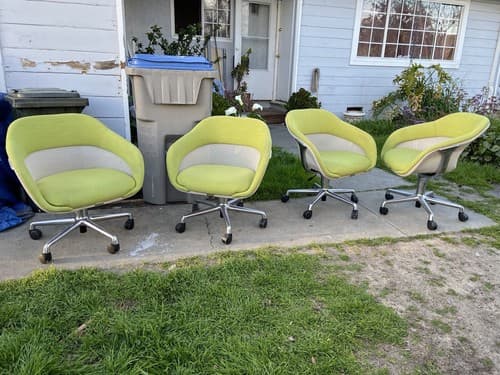 Contemporary Scott Wilson for Coalesse SW_1 Swivel Conference Chairs - Set of 4 - Thumbnail 16