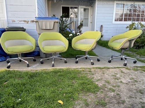 Contemporary Scott Wilson for Coalesse SW_1 Swivel Conference Chairs - Set of 4 - Thumbnail 10