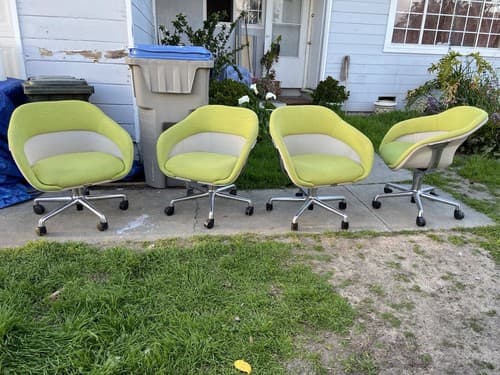 Contemporary Scott Wilson for Coalesse SW_1 Swivel Conference Chairs - Set of 4 - Thumbnail 13