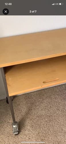 Pottery Barn Teen Metal Locker Desk Collection - Thumbnail 12