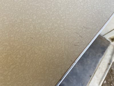 Vintage Mid Century Modern Steelcase Tanker Desk Unmarked - Thumbnail 7