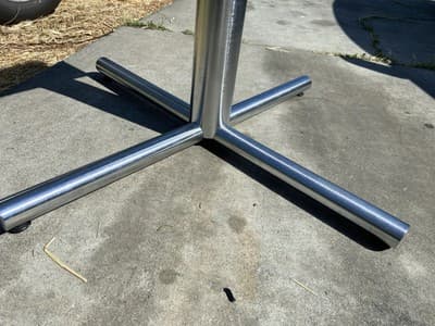 Florence Knoll Style Mid Century Modern Conference Room Table 48”/48”/29” - Thumbnail 13