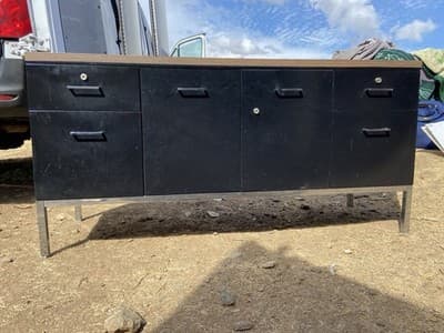 Vintage Mid Century Modern Steelcase  Tanker Credenza - Thumbnail 20