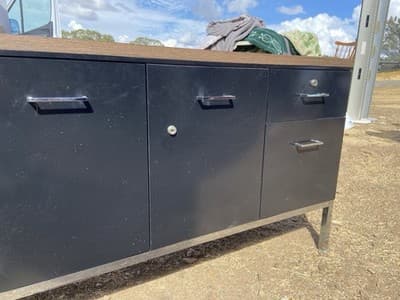 Vintage Mid Century Modern Steelcase  Tanker Credenza - Thumbnail 17