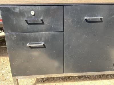 Vintage Mid Century Modern Steelcase  Tanker Credenza - Thumbnail 19