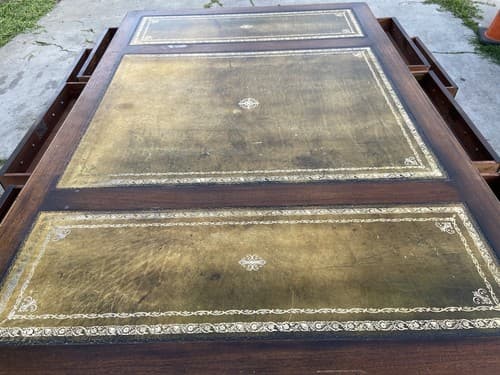 Antique Partners Desk - Thumbnail 12