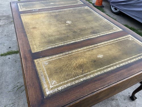 Antique Partners Desk - Thumbnail 2