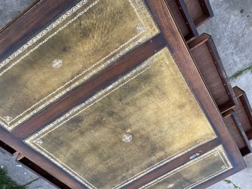 Antique Partners Desk - Thumbnail 13