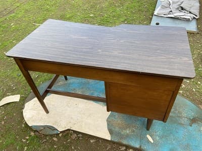 Vintage Mid Century Modern Mainline Hooker Writing Desk - Thumbnail 14
