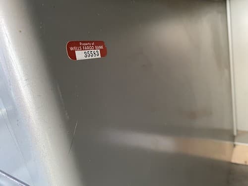 Vintage Art Metal Tanker Desk With Typewriter Compartment - Thumbnail 4